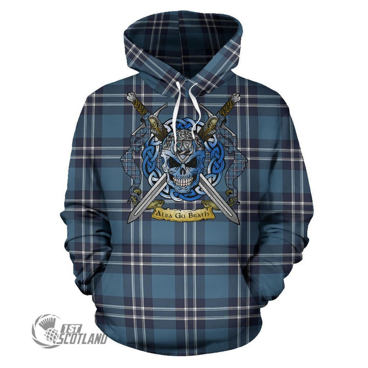 1stScotland - Earl of St Andrews Tartan Hoodie Celtic Scottish Warrior A79 | 1stScotland.com
