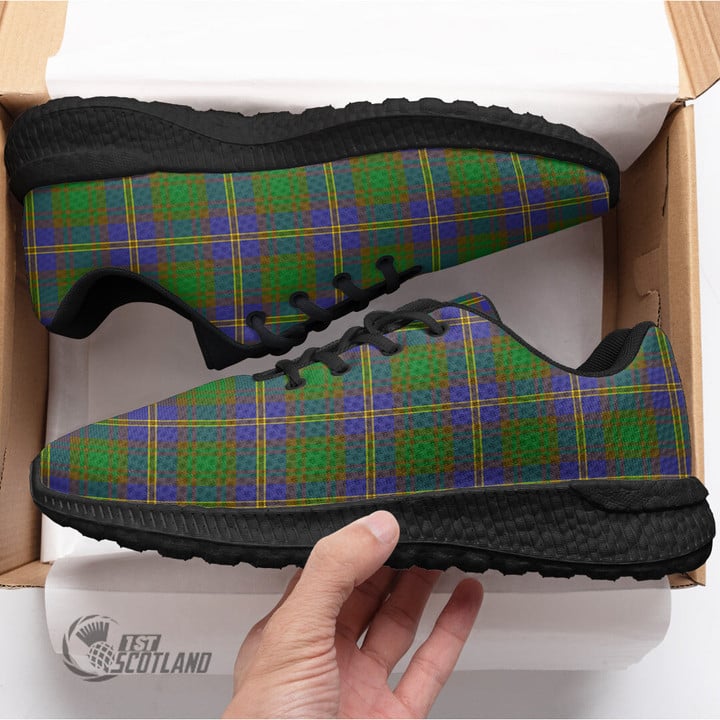 1stScotland Shoes - Strange of Balkaskie Tartan Air Running Shoes A7