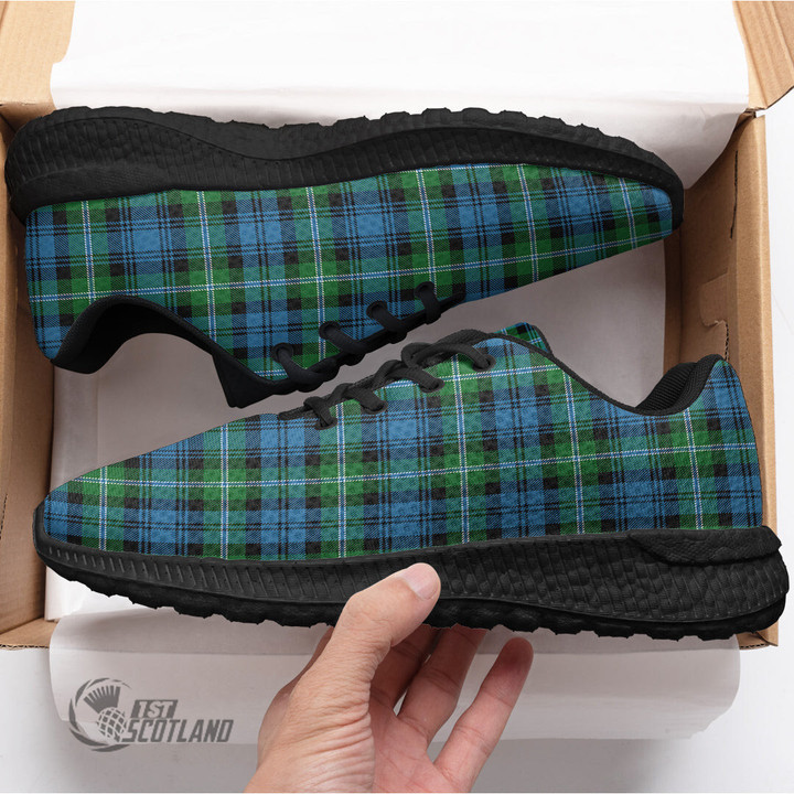 1stScotland Shoes - Lyon Clan Tartan Air Running Shoes A7