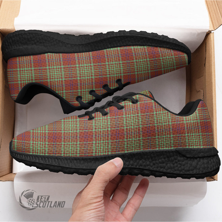 1stScotland Shoes - MacGillivray Hunting Ancient Tartan Air Running Shoes A7