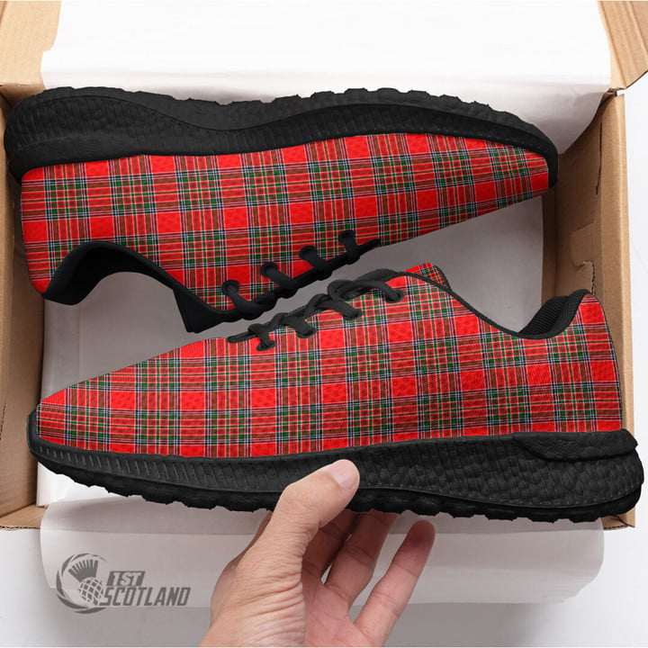 1stScotland Shoes - MacBean Modern Tartan Air Running Shoes A7