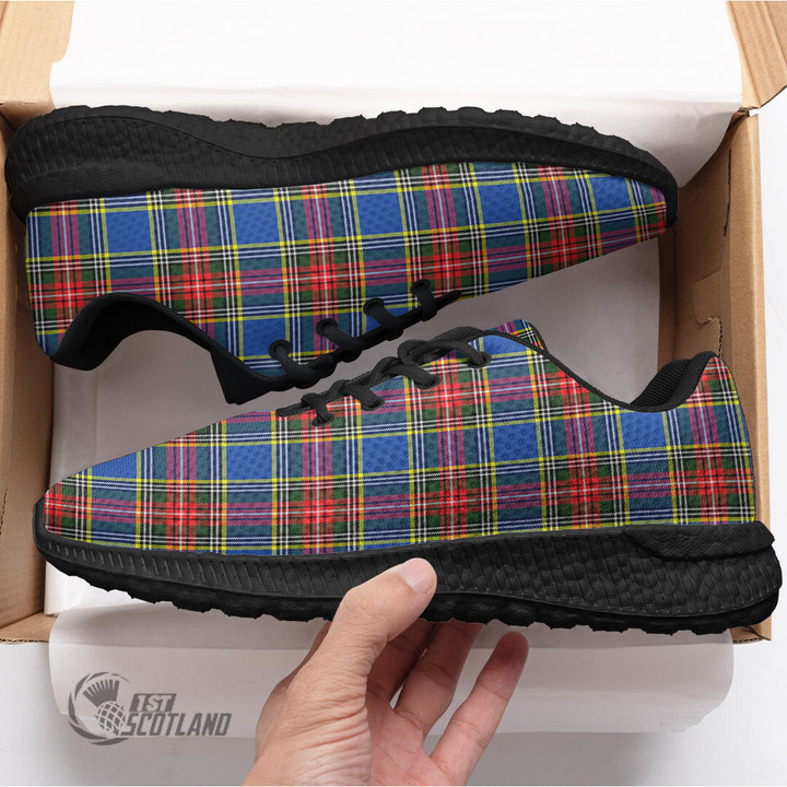1stScotland Shoes - MacBeth Modern Tartan Air Running Shoes A7