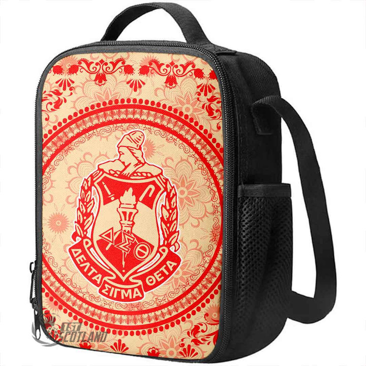 Africa Zone Bag - Delta Sigma Theta Floral Pattern Lunch Bag A35