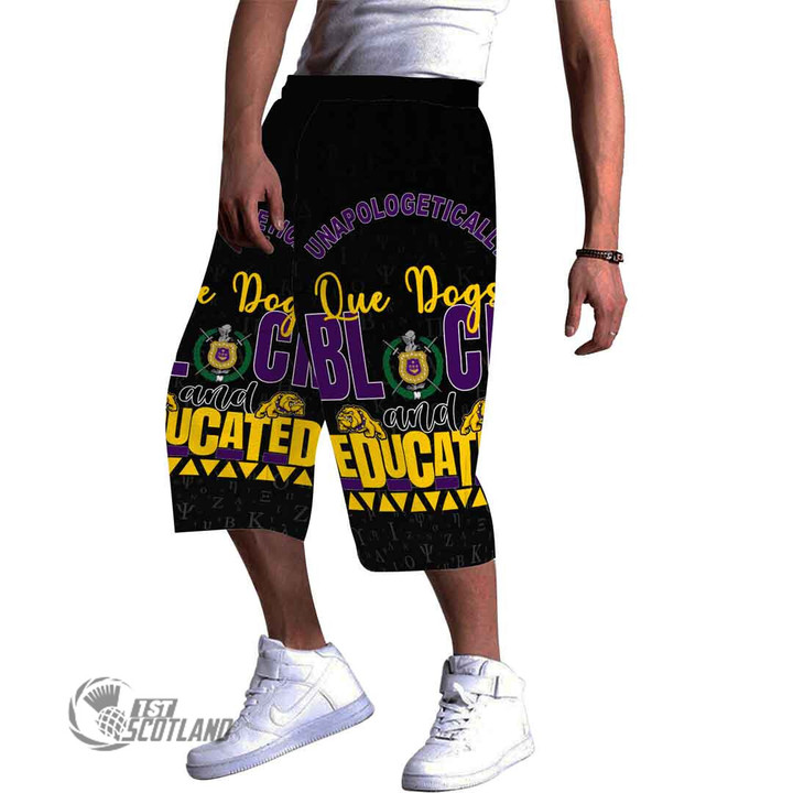 Africa Zone Clothing - Omega Psi Phi Baggy Short A35