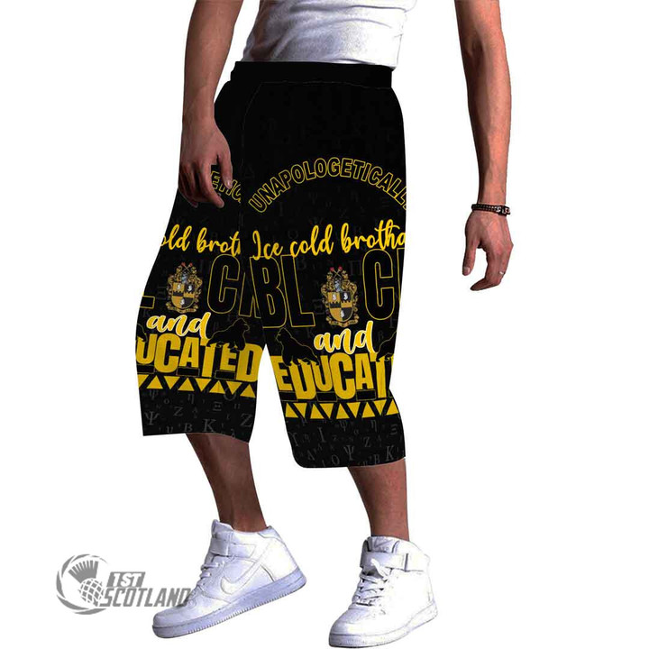 Africa Zone Clothing - Alpha Phi Alpha Baggy Short A35