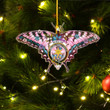 1stScotland Ornament - Wardlaw Family Crests Custom Shape Ornament - Pink Butterfly with Flowers A7 | 1stScotland