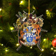 1stScotland Ornament - Ralphson Irish Family Crest Custom Shape Ornament - Ladybug A7 | 1stScotland