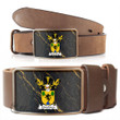 1stScotland Belt Bucker - Murchison Family Crest Belt Bucker A7