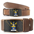 1stScotland Belt Bucker - Hogarth Family Crest Belt Bucker A7