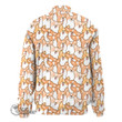 1stScotland Clothing - Cute Corgi Dog - Thicken Stand-Collar Jacket A7 | 1stScotland