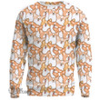 1stScotland Clothing - Cute Corgi Dog - Sweatshirts A7 | 1stScotland