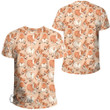 1stScotland Clothing - Pattern of Corgi Dog - T-shirt A7 | 1stScotland