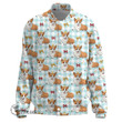 1stScotland Clothing - Corgi Dog with Crown - Thicken Stand-Collar Jacket A7 | 1stScotland