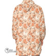 1stScotland Clothing - Pattern of Corgi Dog - Oodie Blanket Hoodie A7 | 1stScotland