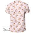1stScotland Clothing - Cute Cartoon Corgi Dog - T-shirt A7 | 1stScotland