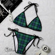 1stScotland Clothing - MacDonald of the Isles Hunting Ancient Tartan 2 Piece Bikini A35