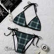 1stScotland Clothing - MacKenzie Dress Ancient Tartan 2 Piece Bikini A35