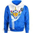 1stScotland Hoodie - MacDougall Scottish Family Crest Hoodie - Scotland Fore Flag Color A7 | 1stScotland