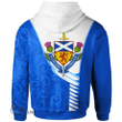1stScotland Hoodie - MacDougall Scottish Family Crest Hoodie - Scotland Fore Flag Color A7