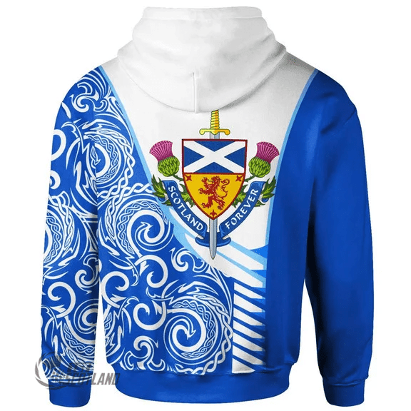 1stScotland Hoodie - Innes Scottish Family Crest Hoodie - Scotland Fore A7