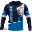 1stScotland Hoodie - Romans Hoodie - Great Lion Style Blue A7 | 1stScotland