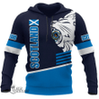 1stScotland Hoodie - Stirling _of Keir_ Scottish Family Crest Hoodie - Great Lion Style Blue A7 | 1stScotland