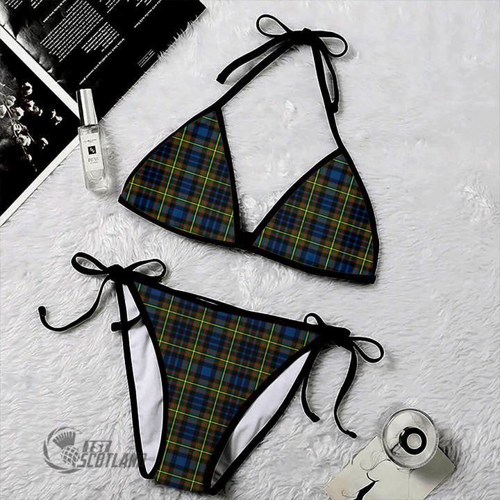 1stScotland Clothing - MacLellan Ancient Tartan 2 Piece Bikini A35