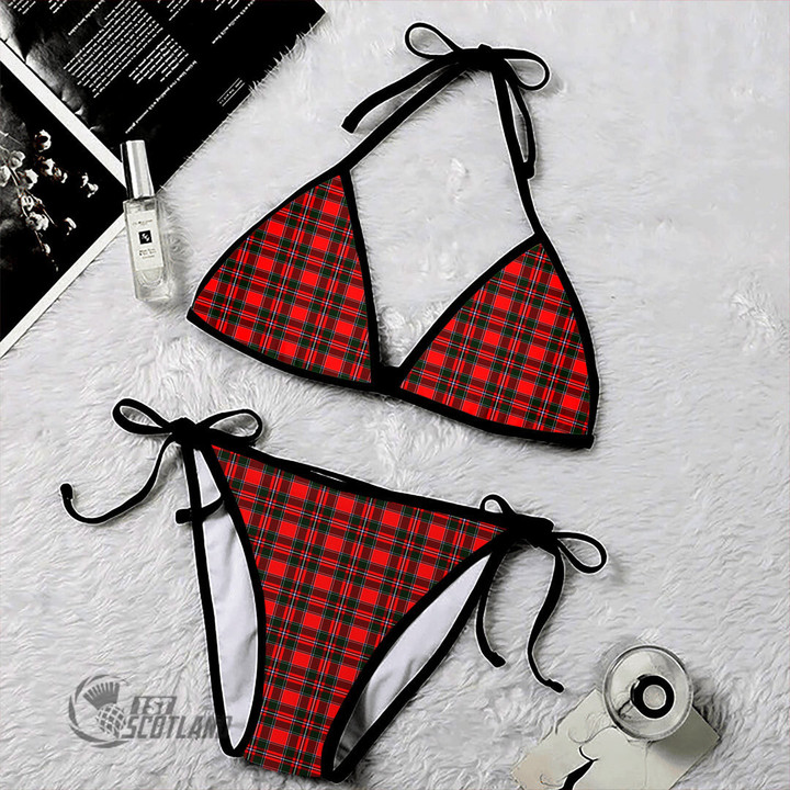 1stScotland Clothing - Spens Modern Tartan 2 Piece Bikini A35