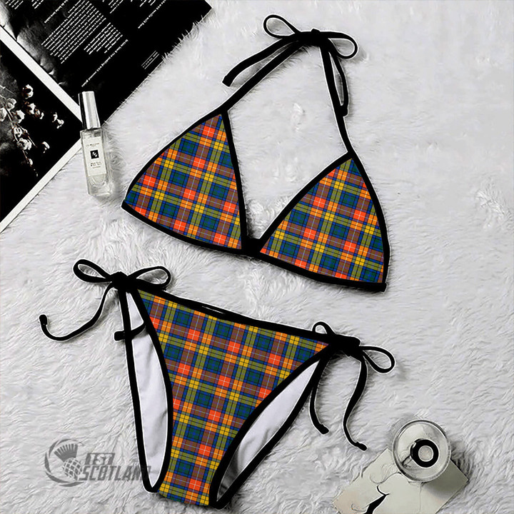 1stScotland Clothing - Buchanan Ancient Tartan 2 Piece Bikini A35