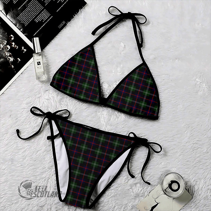 1stScotland Clothing - Sutherland Modern Tartan 2 Piece Bikini A35