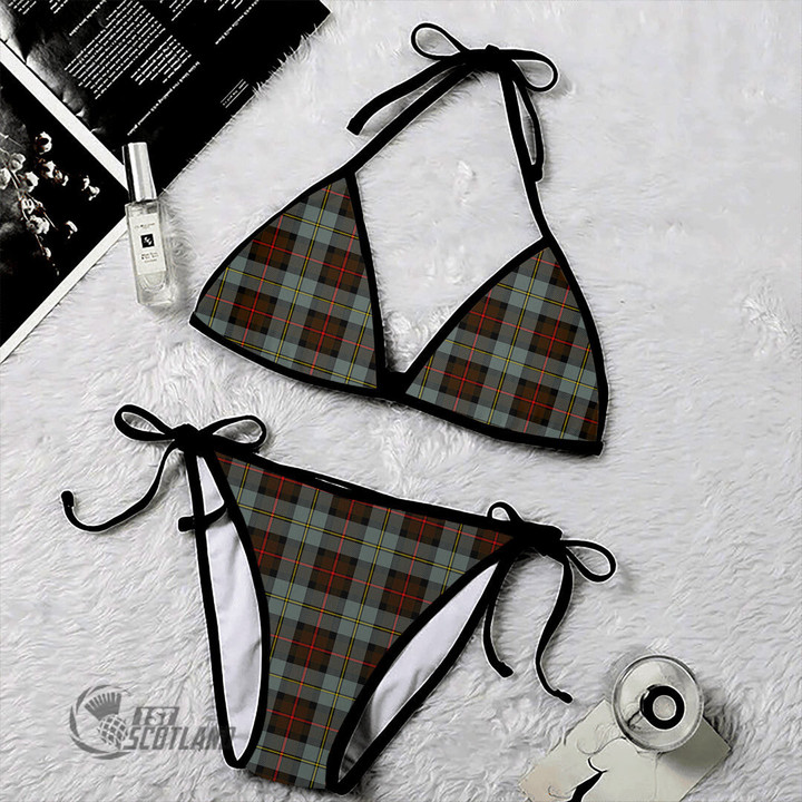 1stScotland Clothing - MacLeod of Harris Weathered Tartan 2 Piece Bikini A35