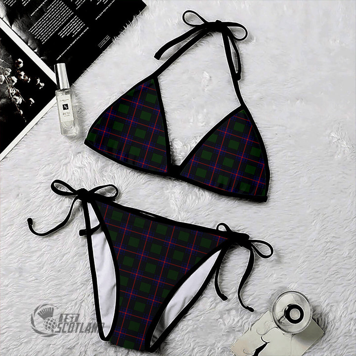 1stScotland Clothing - Shaw Modern Tartan 2 Piece Bikini A35