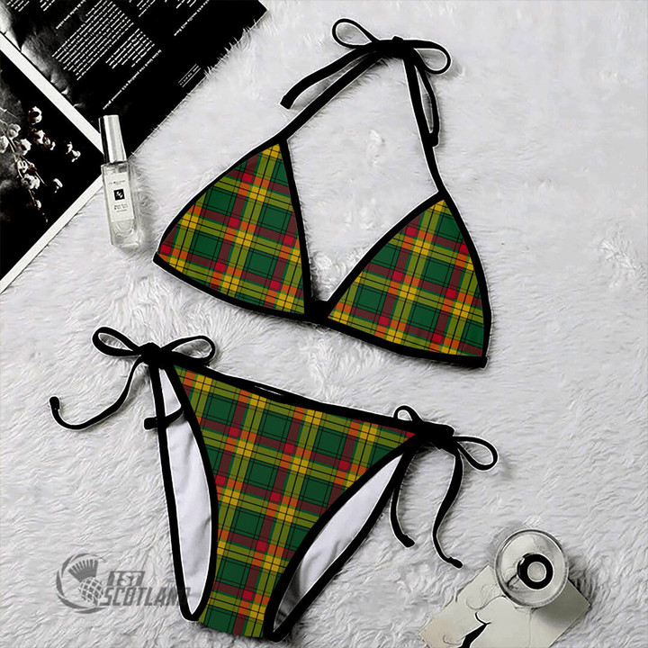 1stScotland Clothing - MacMillan Old Ancient Tartan 2 Piece Bikini A35