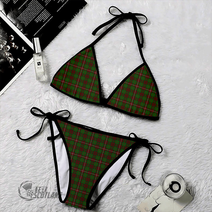 1stScotland Clothing - MacKinnon Hunting Modern Tartan 2 Piece Bikini A35
