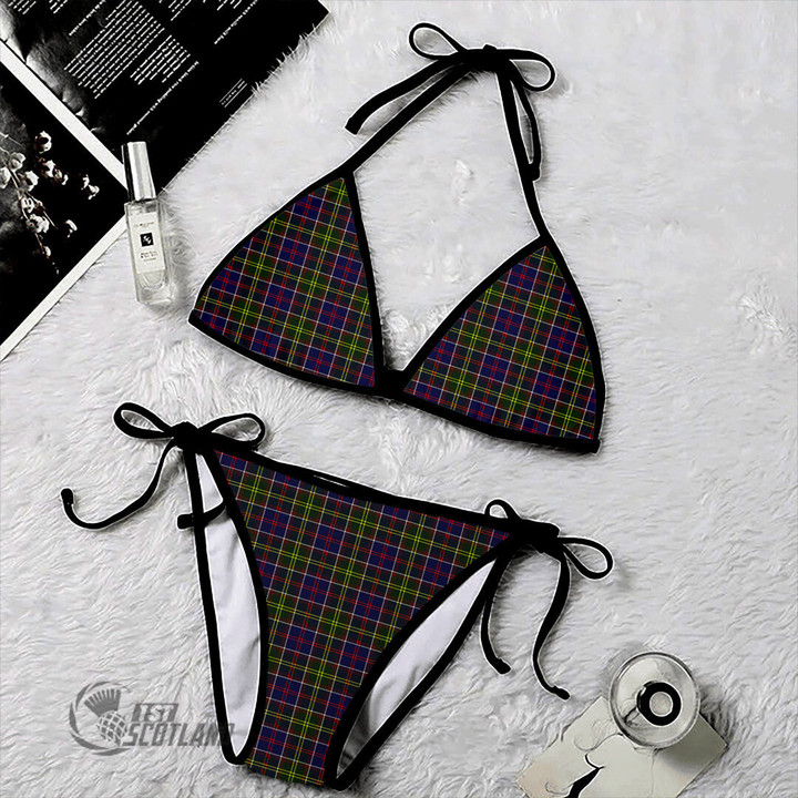 1stScotland Clothing - Ayrshire District Tartan 2 Piece Bikini A35