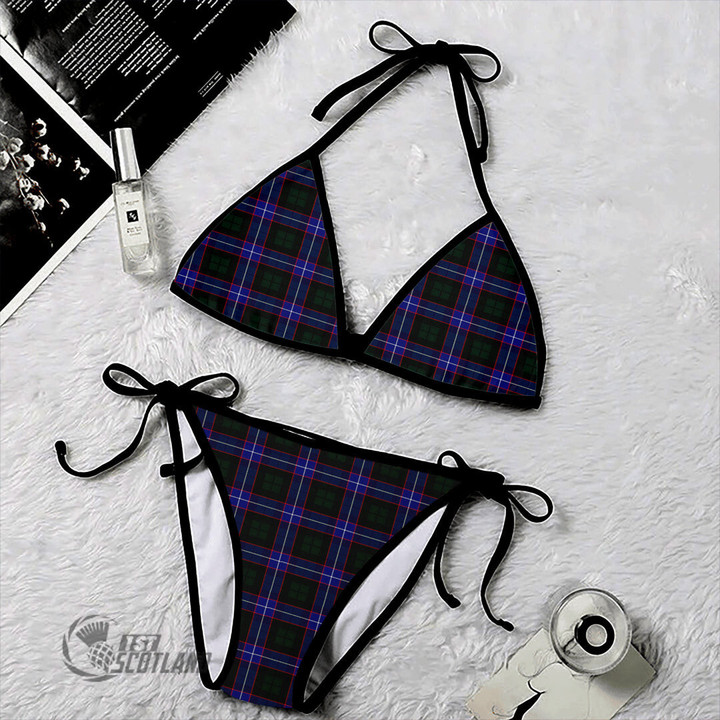 1stScotland Clothing - Hunter Modern Tartan 2 Piece Bikini A35