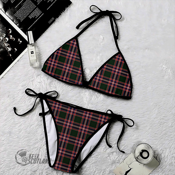1stScotland Clothing - MacFarlane Hunting Modern Tartan 2 Piece Bikini A35