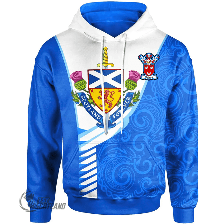1stScotland Hoodie - Oliphant Hoodie - Scotland Fore Flag Color A7 | 1stScotland
