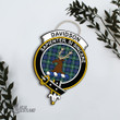 Scottish Davidson of Tulloch Tartan Crest Wooden Sign Scottish Badge