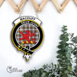 Scottish MacDuff Dress Ancient Tartan Crest Wooden Sign Scottish Badge