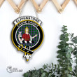 Scottish Elphinstone Tartan Crest Wooden Sign Scottish Badge