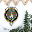 Scottish Muirhead Tartan Crest Wooden Sign Scottish Badge