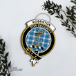 Scottish Roberton Tartan Crest Wooden Sign Scottish Badge