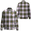 Scottish MacPherson Dress Modern Tartan Crest Stand Collar Jacket Full Plaid