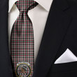 Scottish Borthwick Dress Ancient Tartan Crest Necktie Full Plaid