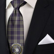 Scottish Cunningham Dress Blue Dancers Tartan Crest Necktie Full Plaid