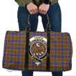 Scottish Balfour Modern Tartan Crest Travel Bag Full Plaid