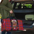 Scottish Leslie Modern Tartan Crest Travel Bag Full Plaid