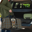 Scottish Graham of Menteith Weathered Tartan Crest Travel Bag Full Plaid