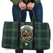 Scottish MacAulay Hunting Ancient Tartan Crest Travel Bag Full Plaid